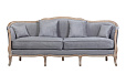Прямой диван Darcy 3 серый
