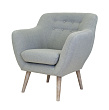 Низкое кресло Fuller Grey №3