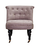 Низкое кресло Aviana Taupe Velvet