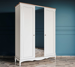 Шкаф Leontina двухстворчатый с зеркалом арт ST9327Z