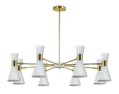 Люстра Elisium 8 White