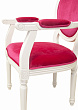 Мягкий стул с подлокотниками Diella Pink №4
