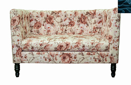 Диван прованс Rose Flower синий в Санкт-Петербурге