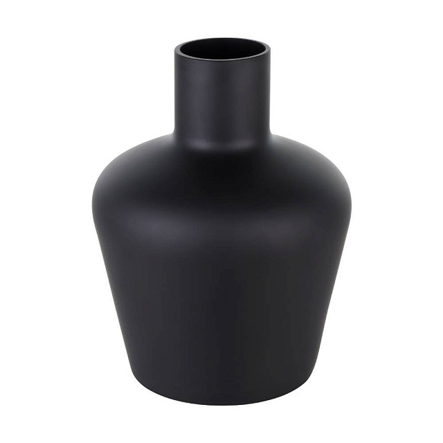 421369 Ваза декоративная SAMUNTAI, H320, ?250, стекло, черн сатиновый в Санкт-Петербурге 421369 Ваза декоративная SAMUNTAI, H320, ?250, стекло, черн сатиновый