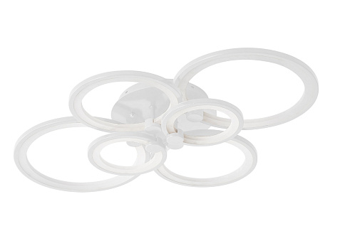 Люстра Oris 6 rings white