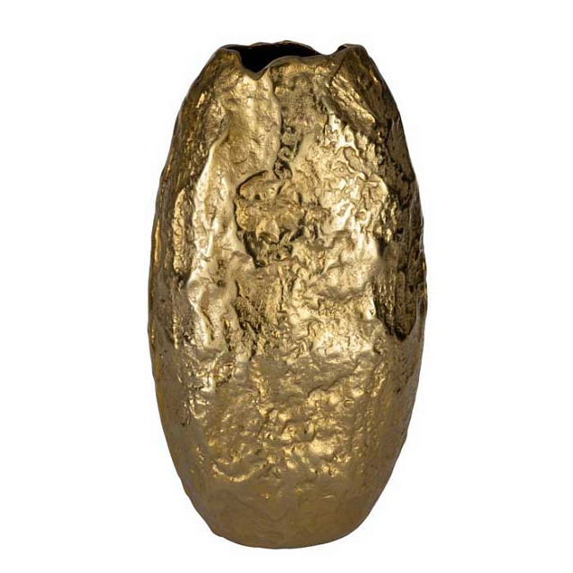 421288 Ваза декоративная VOHEMAR, L200, B115, H380, алюминий, золотой в Санкт-Петербурге 421288 Ваза декоративная VOHEMAR, L200, B115, H380, алюминий, золотой