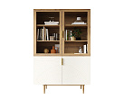 Буфет с двумя дверками "Line" LN11/GR1/beige №0