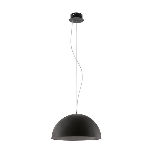 Светодиодный подвес GAETANO, 18W(LED), сталь, черный, пластик, белый