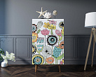 Комод высокий "Berber"  арт BB10/Print_03 №3