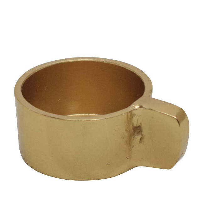 422016 Подсвечник JELLICOE, L60, B48, H25, алюминий, золотой в Санкт-Петербурге 422016 Подсвечник JELLICOE, L60, B48, H25, алюминий, золотой