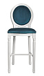 Дизайнерский барный стул Filon Blue and White №0