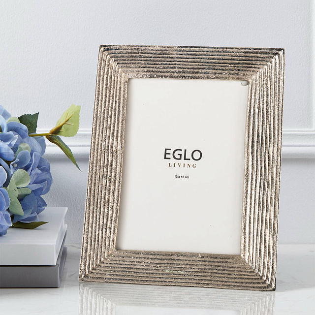 423071 Фоторамка RENABIE, L180, B30, H230, алюминий, цвет никель