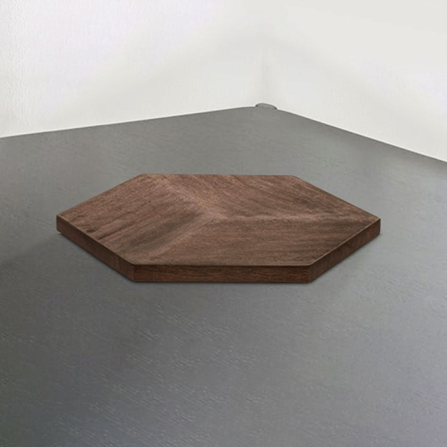 427125 Тарелка декоративная KABACAN, L295, B255, H35, дерево, натуральный в Санкт-Петербурге 427125 Тарелка декоративная KABACAN, L295, B255, H35, дерево, натуральный