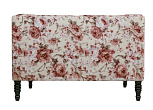 Диван современный Rose Flower красный №2