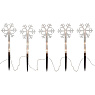 Уличная гирлянда WANDY, 5X 3X0,06W(LED), 4,5V, 25х140см, пластик, 3xАА (не в комплекте) 857-26