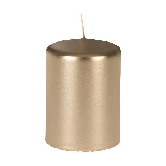 422553 Свеча парафиновая GLENBARR, H100 парафин, золотой, металл,ик в Санкт-Петербурге 422553 Свеча парафиновая GLENBARR, H100 парафин, золотой, металл,ик