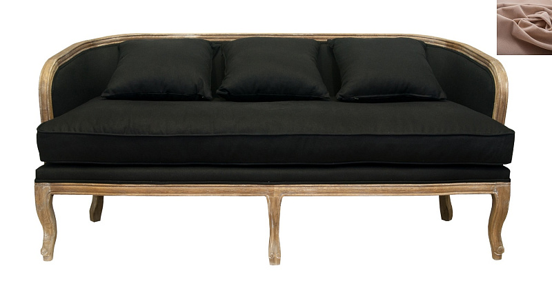 Диван ретро Nora коричневый в Санкт-Петербурге Диван ретро Nora коричневый