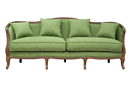 Прямой диван Darcy 3 Green