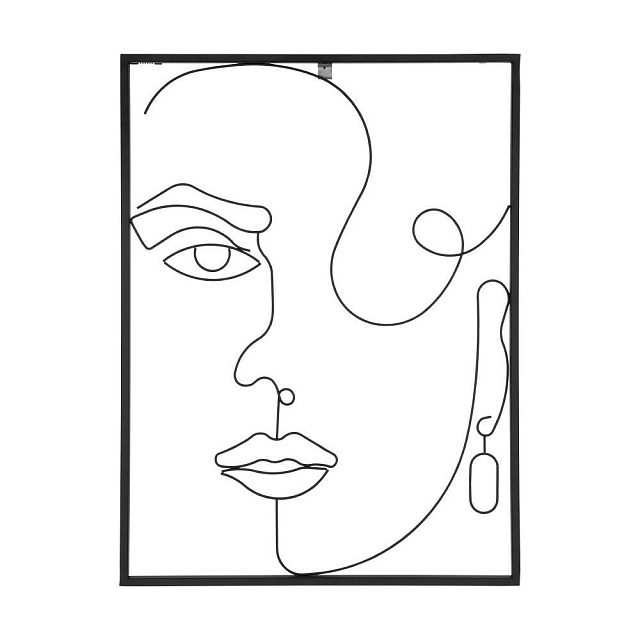 426019 Панно GLENURLA B500, H665 металл черный в Санкт-Петербурге 426019 Панно GLENURLA B500, H665 металл черный