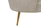 Диван ракушка Pearl Triple Taupe №6