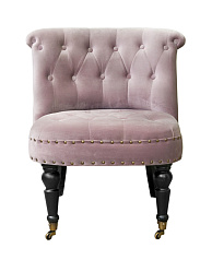 Низкое кресло Aviana Pink Velvet в Санкт-Петербурге