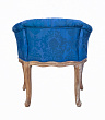 Низкое кресло ретро Kandy Blue №2