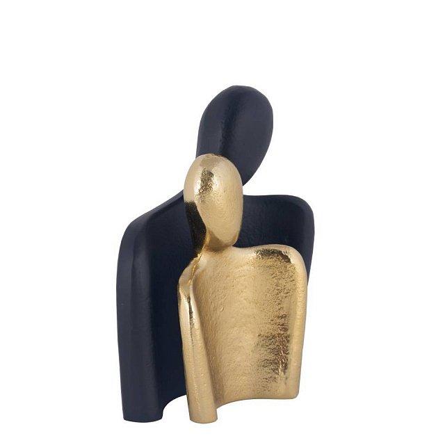 429755 Фигурка Пара ZADIWIN, L145, B35, H175, металл, черный, золотой в Санкт-Петербурге 429755 Фигурка Пара ZADIWIN, L145, B35, H175, металл, черный, золотой