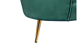 Комплект кресел и дивана ракушка Pearl Double Green V2 №5