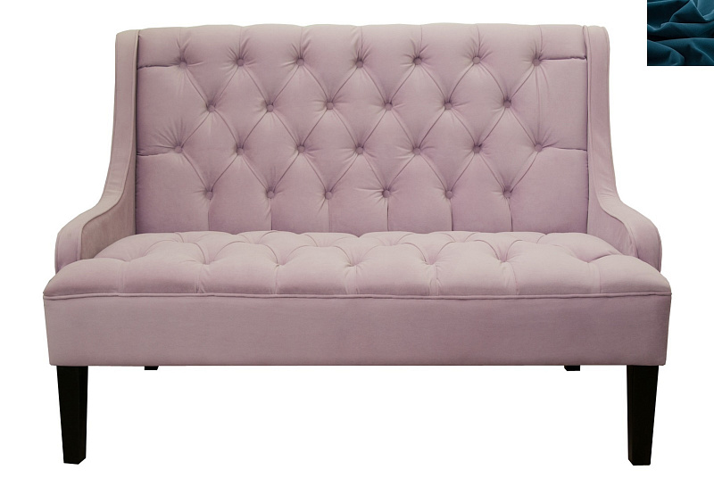 Диван в американском стиле Sommet Violet синий
