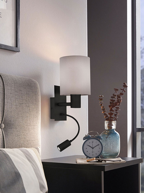 900701 Бра (настенный светильник) c лампой для чтения PASTERI в Санкт-Петербурге 900701 Бра (настенный светильник) c лампой для чтения PASTERI