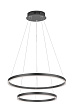 Люстра Orblaze 2 rings 600 black №0