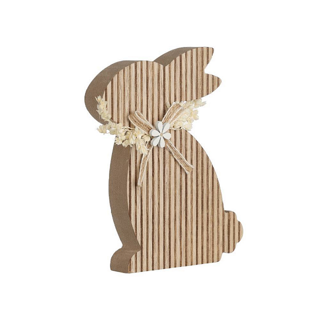 427843 Статуэтка Заяц BALMAHA, L120, B27, H150, дерево, натуральный, бежевый, кремовый в Санкт-Петербурге 427843 Статуэтка Заяц BALMAHA, L120, B27, H150, дерево, натуральный, бежевый, кремовый