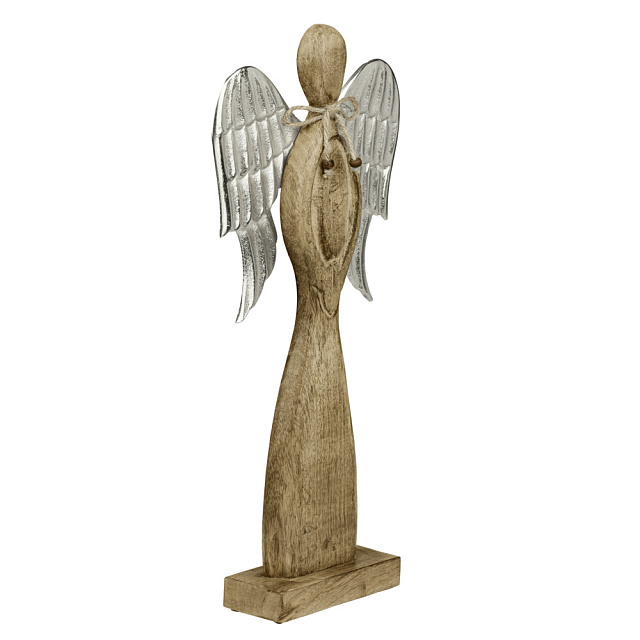 427522 Фигурка декоратинвая Ангел BALIGUIAN, H475, коричневый, серебряный в Санкт-Петербурге 427522 Фигурка декоратинвая Ангел BALIGUIAN, H475, коричневый, серебряный