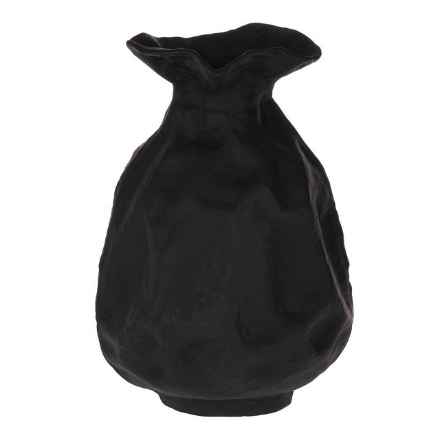 421145 Ваза декоративная TULUNAN, L210, B205, H305, алюминий, черный в Санкт-Петербурге 421145 Ваза декоративная TULUNAN, L210, B205, H305, алюминий, черный