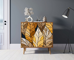 Комод "Berber" пять ящиков 08 принт арт BB36/Print_08