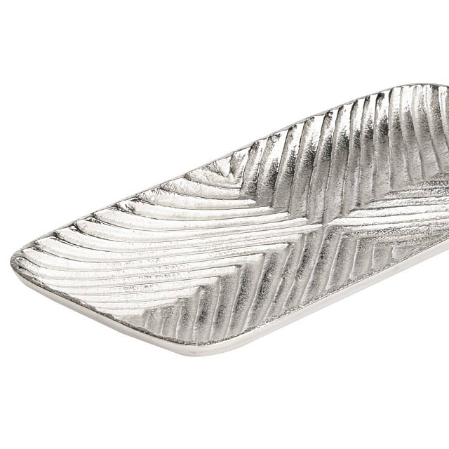 427479 Поднос NOSIMARO L320, B145, H25 алюминий никель в Санкт-Петербурге 427479 Поднос NOSIMARO L320, B145, H25 алюминий никель