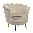 Низкое кресло Pearl Taupe №1