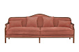 Диван с высокой спинкой Madesta Red V2