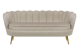 Диван ракушка для гостиниц Pearl Triple Taupe