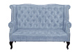 Кожаный дизайнерский диван лофт Royal Sofa Grey