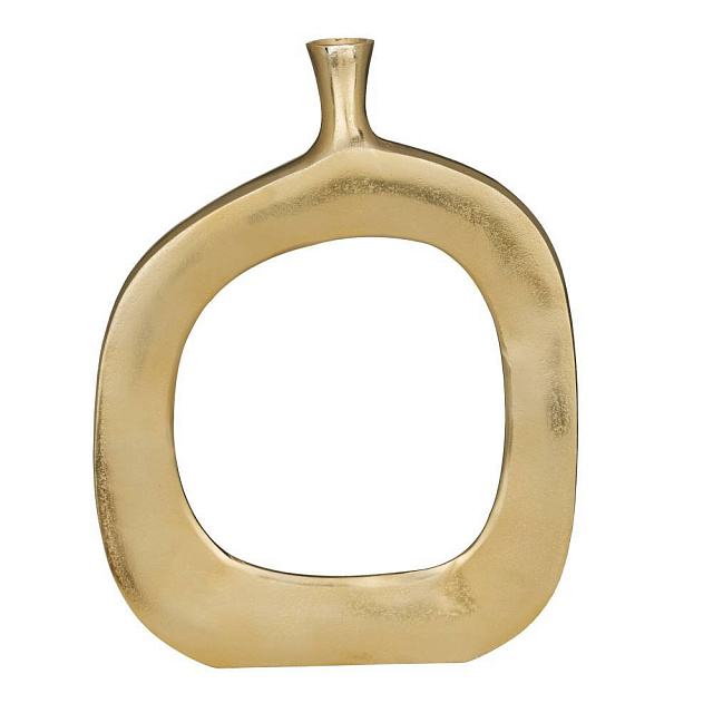 421451 Ваза декоративная ANKAREFO, L430, B60, H575, металл, золотой в Санкт-Петербурге 421451 Ваза декоративная ANKAREFO, L430, B60, H575, металл, золотой