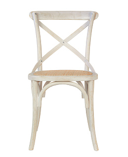 Стул Cross Back White Brush