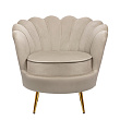 Низкое кресло Pearl Taupe №0