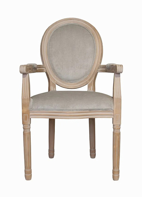 Мягкий стул с подлокотниками Volker Arm Grey в Санкт-Петербурге Мягкий стул с подлокотниками Volker Arm Grey