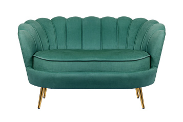 Дизайнерский двухместный диван Pearl Double Green V2