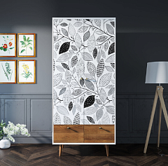 Шкаф двухстворчатый "Berber" принт 9 арт BB16/Print_09