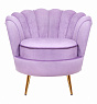 Низкое кресло Pearl Purple