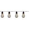 Уличные огоньки LIBISA, LED 10X0,006W, IP44, L4050, B57, H110, пластик, черный полупрозрачный