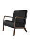 Низкое кресло Mody Black