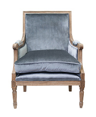 Классическое кресло Coolman Grey Velvet в Санкт-Петербурге